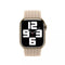 APPLE WATCH BRAIDED SOLO LOOP 45MM - SIZE 12 - BEIGE - Like New