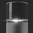 ABRAMTEK 100W Bluetooth Speaker with Super Bass Subwoofer - Gray - Like New
