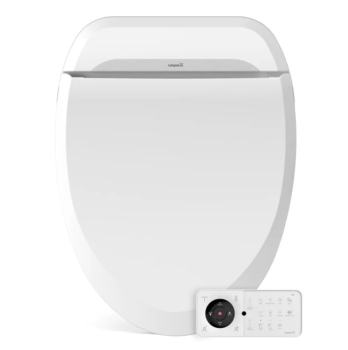 USPA PRO Bidet Seat Elongated UB-6800H-EW - White Like New