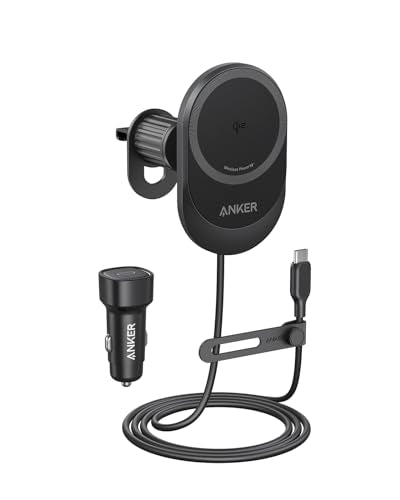 Anker MagSafe iPhone 16 Wireless Car Charger Compatible MagGo 15W Fast Car - Brand New