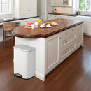 MILLELOOM 3.2 GALLON COMMERCIAL TRASH CAN - WHITE - Like New