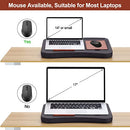Lap Laptop Desk, Portable Lap Desk Laptop Bed Tray Table with Cushion - Like New