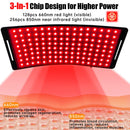 YOEYOU RED LIGHT THERAPY LAMP - BLACK - Like New