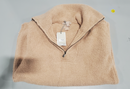 BAREFOOT DREAMS COZYCHIC HALF ZIP TUNIC - SIZE LARGE - SOFT CAMEL - Brand New