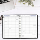 AT-A-GLANCE 2026 APPOINTMENT BOOK PLANNER, FOUR PERSON GROUP PLANNER - BLACK - Like New