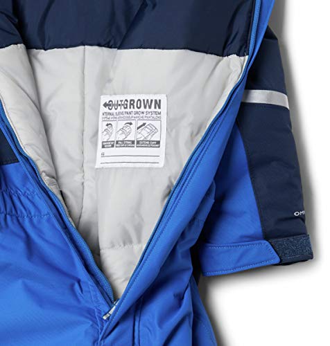 COLUMBIA UNISEX-BABY BUGA II SUIT YOUTH L BRIGHT INDIGO/COLLEGIATE NAVY - Brand New