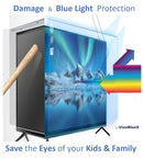 VizoBlueX 40" Blue Light Damage Protection Shield TV Screen Protector - Black - Brand New