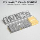 DURGOD K710 WIRELESS MECHANICAL KEYBOARD DARK BLUE - Like New