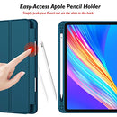 IMIEET IPAD PRO 12.9 INCH STANDING TRIFOLD CASE 2022(6th GEN)/21(5th GEN)-TEAL Like New