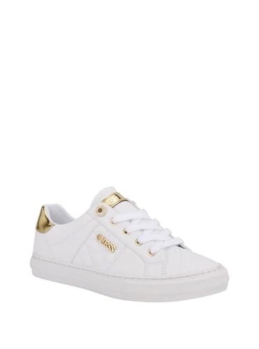 GWLOVEN GUESS WOMEN'S LOVEN SNEAKER WOMEN 11 WHITE - Like New