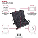 SWISSGEAR 7786 HARDSIDE EXPANDABLE LUGGAGE WITH SPINNER WHEELS CARRY-ON - BLACK - Like New