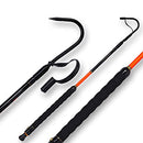 Fiblink Fishing Gaff Fiberglass Steel Hooked Gaff (3’& 5’& 6’& 7', 66 lb Test) - Brand New
