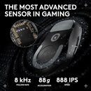 LOGITECH G PRO X SUPERLIGHT 2 DEX WIRELESS GAMING MOUSE 910-007328 - BLACK - Like New