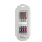 TUL RETRACTABLE GEL PENS MEDIUM POINT 0.7 MM 4 PENS - BLACK/NAVY/PURPLE/LAVENDER - Brand New