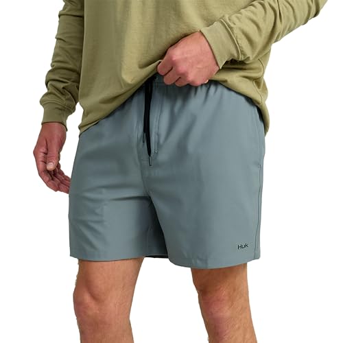 HUK Men's Standard Pursuit Volley Quick-Dry Fishing Shorts Night Owl X-Large - Brand New