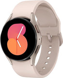 SAMSUNG Galaxy Watch 5 40mm Bluetooth GPS Pink Band SM-R900NZDCXAA - Pink Gold - Like New