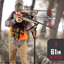 ALLEN COMPANY AXIAL EZ-STIK SHOOTING STICK - ADJUSTABLE RIFLE REST - GREEN - Brand New