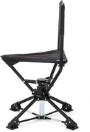 ARROWHEAD OUTDOOR 360° Degree Swivel Hunting Chair Stool Seat - Black - Like New