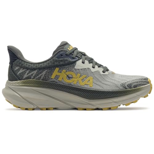 1134499 HOKA MEN'S CHALLENGER 7 SNEAKER OLIVE HAZE/FOREST COVER SIZE 10 Like New