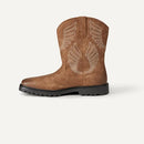 AMAZON ESSENTIALS MENS SQUARE TOE WESTERN COWBOY BOOTS TAN SIZE 12 - Like New