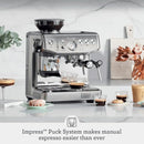 Breville Barista Express Impress Espresso Machine BES876BSS Brushed Stainless - Brand New