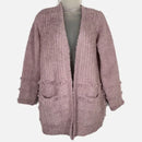 BAREFOOT DREAMS WOMEN'S COZYCHIC BOARDWALK CARDIGAN - SIZE: WOMEN SMALL - ORCHID - Brand New