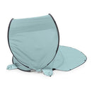 PICNIC TIME MANTA PORTABLE BEACH TENT, FULLY-ASSEMBLED POP UP TENT - LIGHT BLUE - Like New