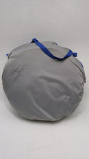 Hoolife Portable Steam Sauna Tent One Person Full Body Detox Spa Box - Blue - Brand New