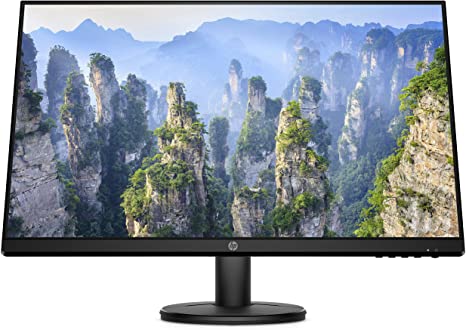 HP V27i FHD Monitor ISP Panel 16:9 (1920 x 1080) 27" 9SV92AA - BLACK - Like New