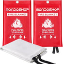 Mondoshop Fire Blankets Emergency Kitchen Home Emergency Fire Retardant Blanket - Like New