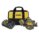 DEWALT FLEXVOLT CIRCULAR SAW CHARGER & BAG 60V MAX DCS578X1 - BLACK/YELLOW - Like New
