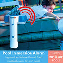 POOLEYE IMMERSION MOUNTABLE POOL ALARM COMPATIBLE INGROUND ABOVEGROUND POOLS - Like New