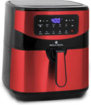 Paula Deen Stainless Steel 10-QT Digital Air Fryer 1700 Watts - Red Stainless - Like New