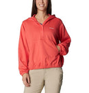 207363 Columbia Women's Trek French Terry Coverup Juicy M - Brand New