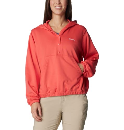 207363 Columbia Women's Trek French Terry Coverup Juicy M - Brand New