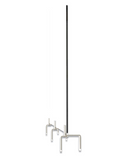 GHENT CLEAR PARTITION EXTENDER WITH ATTACHED CLAMP, 48 X 3.88 X 30 (GHEPEC3048A) - Brand New