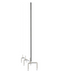 GHENT CLEAR PARTITION EXTENDER WITH ATTACHED CLAMP, 48 X 3.88 X 30 (GHEPEC3048A) - Brand New