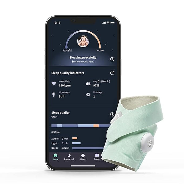 Owlet Dream Sock - Smart Baby Monitor - Foot Sensor to Track - Scratch & Dent