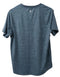 HURLEY TEE MEN'S SS PERFORMANCE T-SHIRT - SIZE: MEN XL - CRYSTAL BLUE/GRAY - Brand New