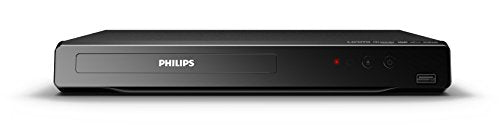 PHILIPS BLU-RAY/DVD PLAYER, SURROUND SOUND, DVD VIDEO UPSCALING TO HD - BLACK Like New