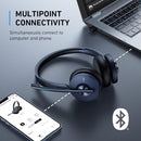 Anker PowerConf H700 Charging Stand Bluetooth Headset Microphone A3510032 - BLUE - Like New