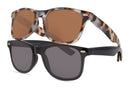 M+ MELBOURNE COLOR READING SUNGLASSES +1.25, 2 PAIRS (Black & Color Spots) - Like New