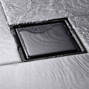 Efd-B-Y15 6 Inch Square Shower Drain FLANGE REVERSIBLE 2-IN-1 - Scratch & Dent
