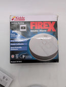 KIDDE FIREX HARDWIRED SMOKE DETECTOR W/ BATTERY BACKUP - WHITE - Like New