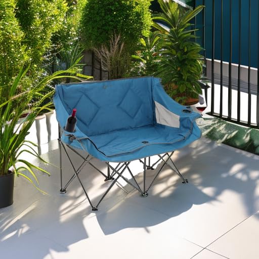 ARROWHEAD OUTDOOR Portable Folding Double Duo Camping Chair - Scratch & Dent