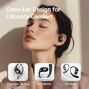 YISTAO OPEN EAR HEADPHONES WITH 35 HOURS PLAYTIME TRUE WIRELESS AIR CONDUCTION - Like New
