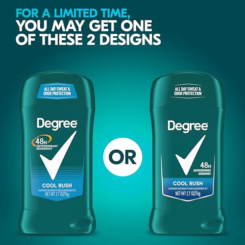DEGREE MEN ORIGINAL ANTIPERSPIRANT DEODORANT 2.7 OZ - GREEN - Brand New