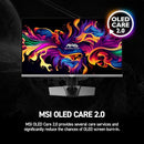 MSI MAG 272QP QD-OLED X50 27" WQHD 0.03ms Gaming Monitor Black - Like New