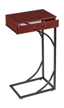 Etna Products Sofa Side Table with Drawer by EasyComforts - Walnut - Brand New