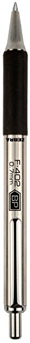 Zebra Pen F-402 Stainless Steel Retractable Ballpoint Ink Pens 2-Pack - BLACK - Brand New